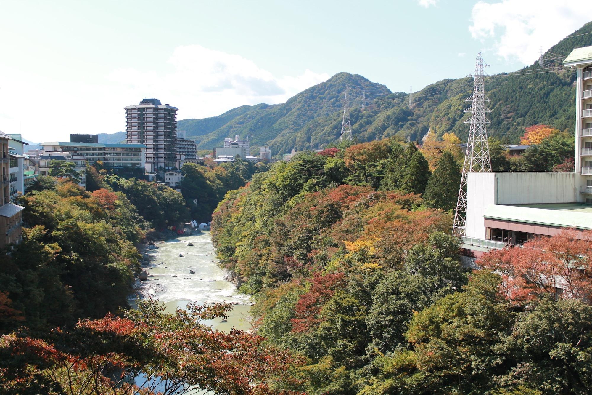 Kinugawa Onsen Sanraku Hotell Nikko Eksteriør bilde
