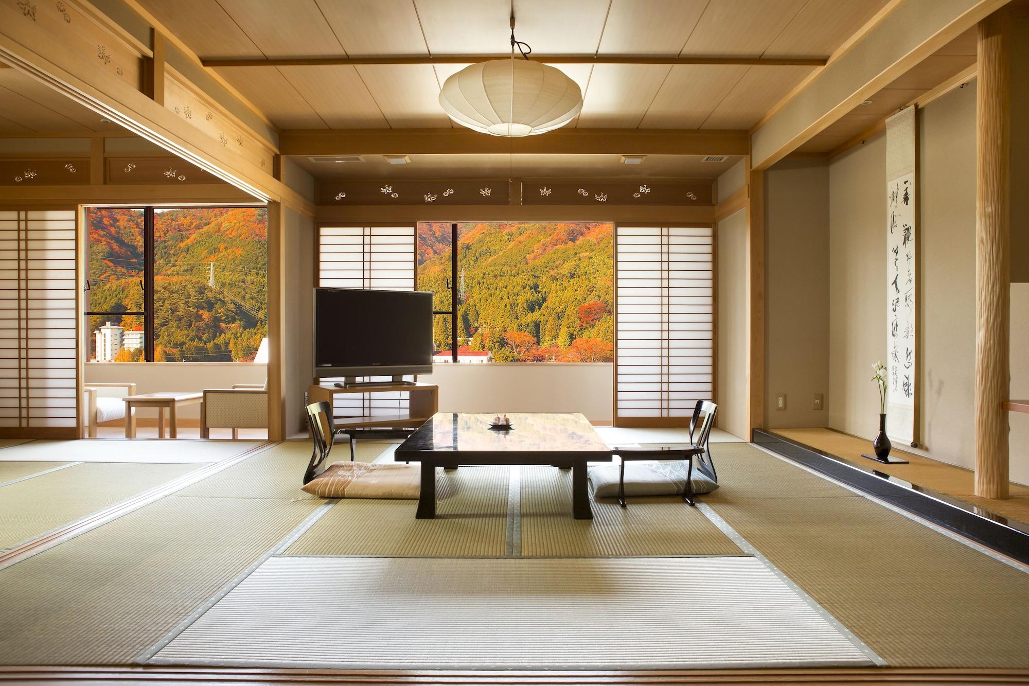 Kinugawa Onsen Sanraku Hotell Nikko Eksteriør bilde