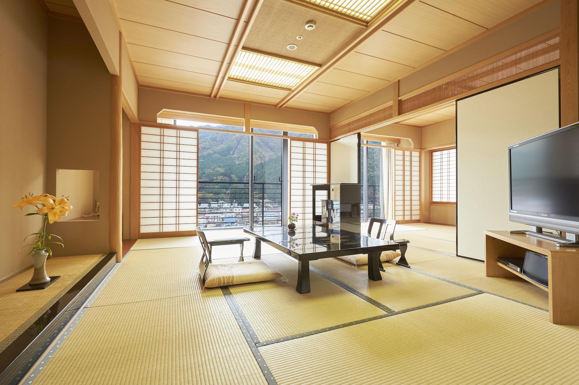 Kinugawa Onsen Sanraku Hotell Nikko Eksteriør bilde