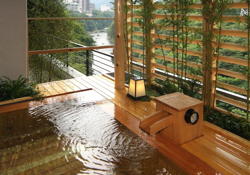 Kinugawa Onsen Sanraku Hotell Nikko Eksteriør bilde