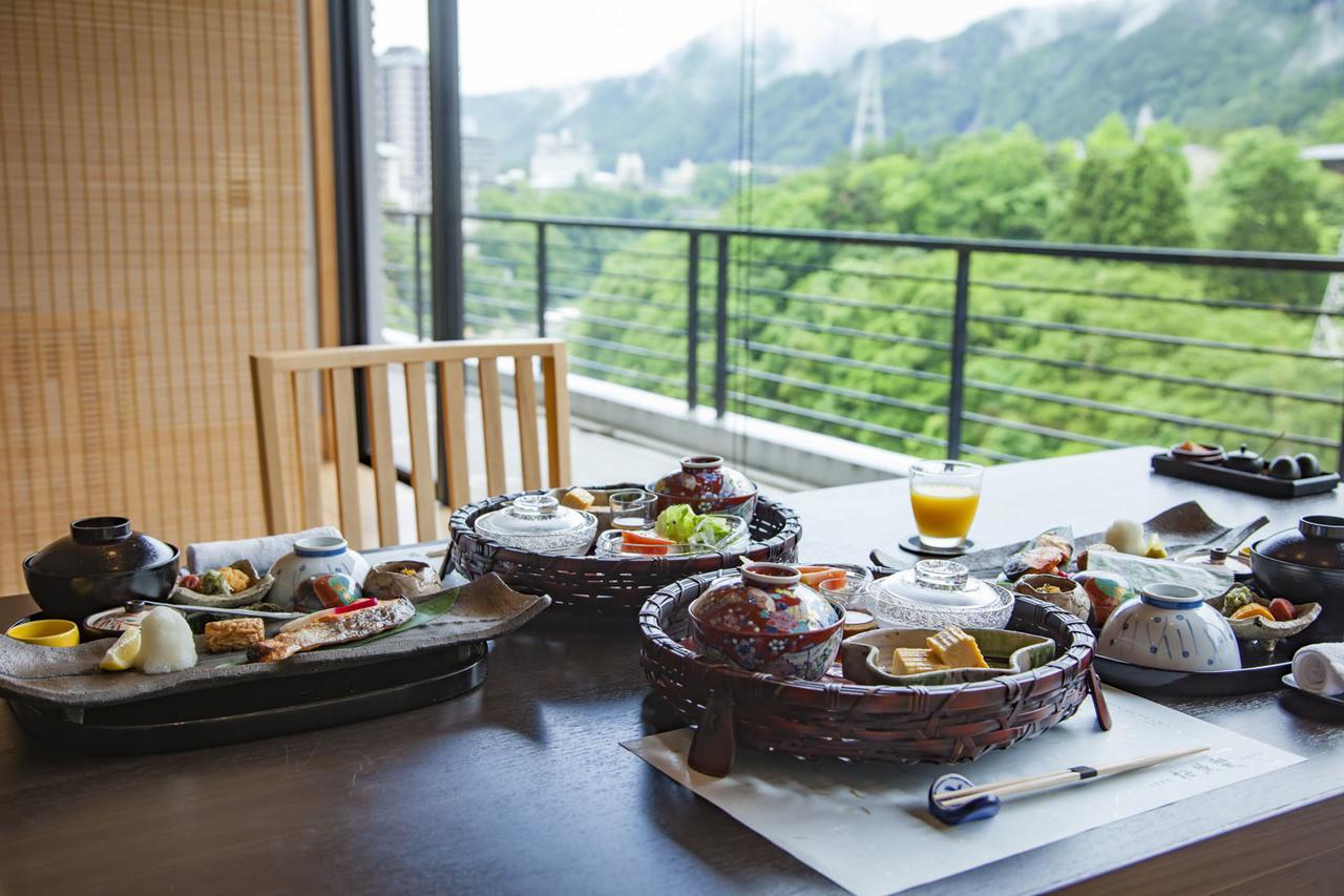 Kinugawa Onsen Sanraku Hotell Nikko Eksteriør bilde